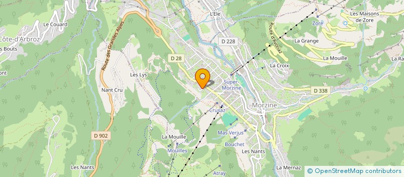 localisation de l'entreprise BAGLIN FAMILY REAL ESTATE PARTNERSHIP  MORZINE