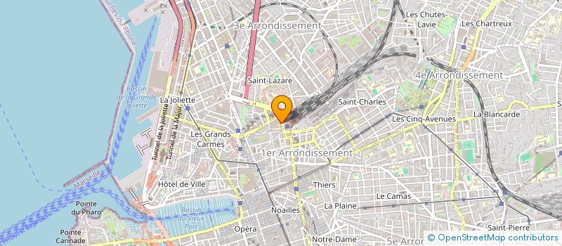 localisation de l'entreprise BAGMOBILE GARES à MARSEILLE