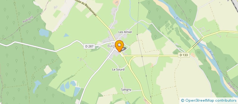 localisation de l'entreprise BAGNEUX DE FRANCE EN BOURBONNAIS  BAGNEUX