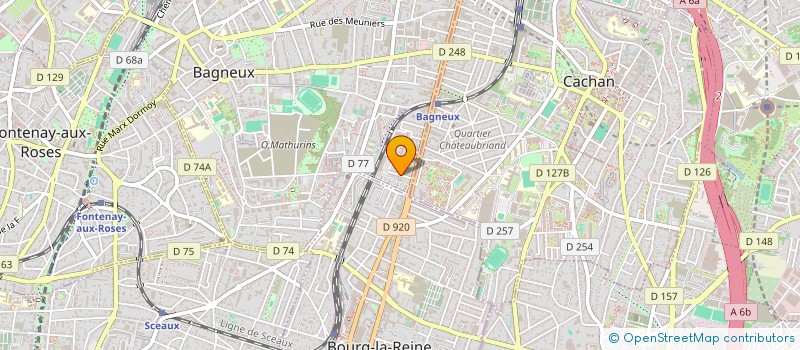 localisation de l'entreprise BAGNEUX VIANDES à BAGNEUX