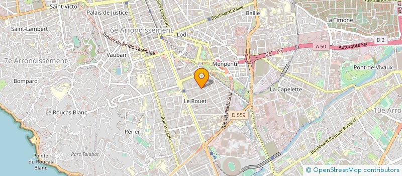 localisation de l'entreprise BAGNIS ET FILS à MARSEILLE