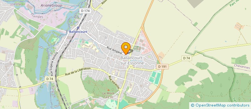 localisation de l'entreprise BAGNO ITALIANO à BALLANCOURT-SUR-ESSONNE