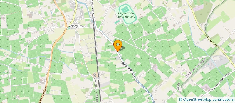 localisation de l'entreprise BAGNOL DEVELOPPEMENT  L'ISLE-SUR-LA-SORGUE