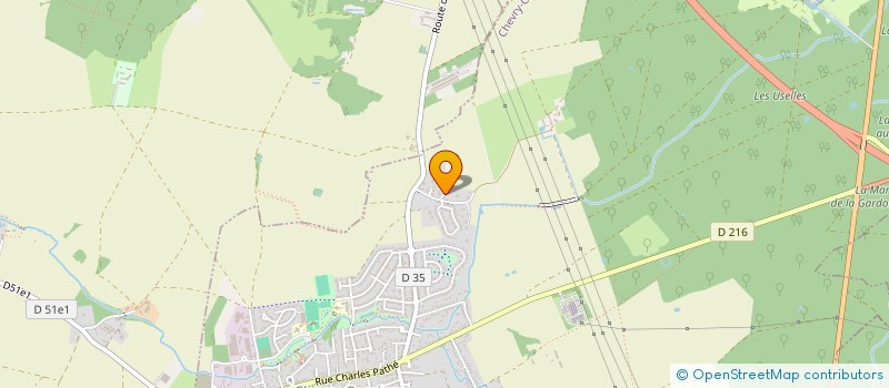 localisation de l'entreprise BAGNOLET INVESTISSEMENTS  CHEVRY-COSSIGNY