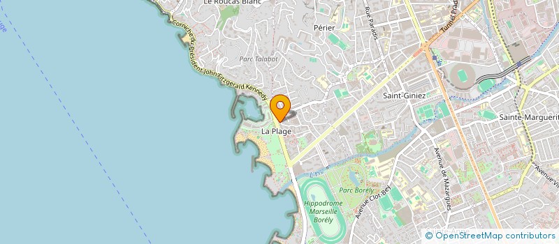 localisation de l'entreprise BAGO SHOP à MARSEILLE