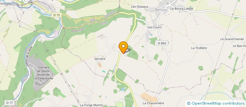 localisation de l'entreprise BAGOT à BERJOU