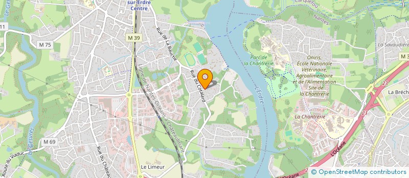 localisation de l'entreprise BAGS  LA CHAPELLE-SUR-ERDRE