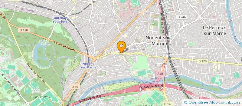 localisation de l'entreprise BAGUET'S SHOW à NOGENT-SUR-MARNE