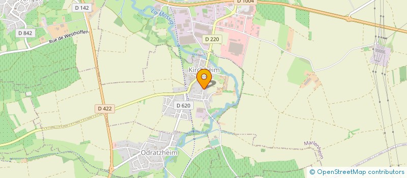 localisation de l'entreprise BAGUETTE BOX à KIRCHHEIM