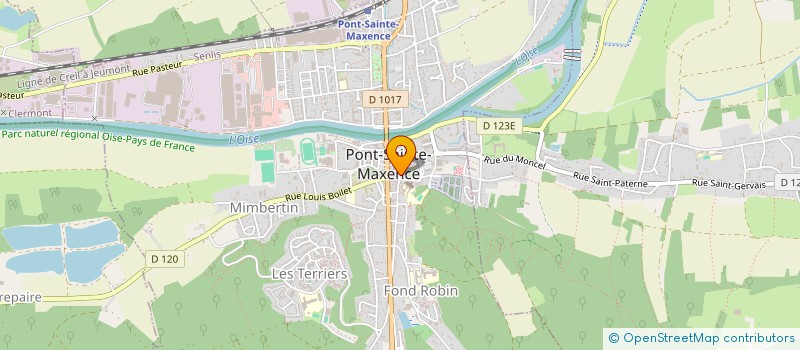 localisation de l'entreprise BAGUETTE & SAVEURS à PONT-SAINTE-MAXENCE