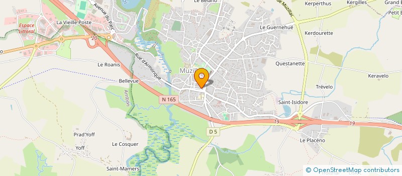localisation de l'entreprise BAGUETTES ET COMPAGNIE à MUZILLAC