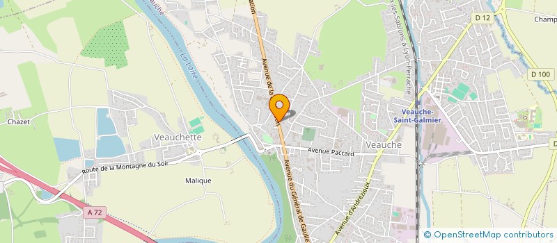 localisation de l'entreprise BAGUETTES ET TRADITIONS  VEAUCHE