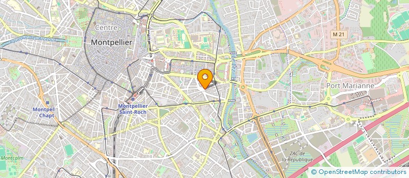 localisation de l'entreprise BAGUETTUS MAGICUS à MONTPELLIER