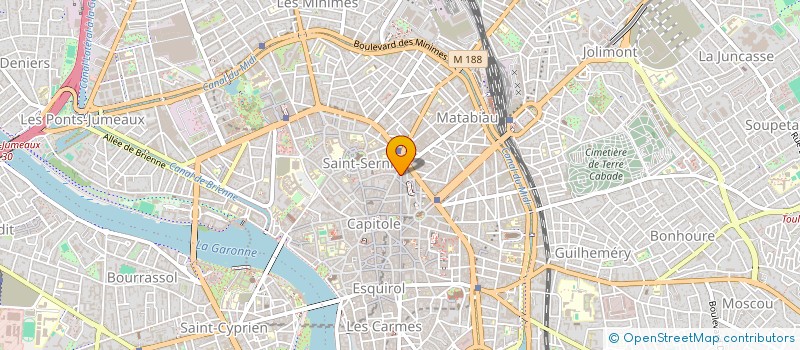 localisation de l'entreprise BAGWOOD à TOULOUSE