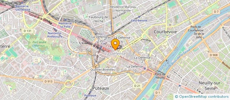 localisation de l'entreprise BAH BLESSON FOODS FRANCE à PUTEAUX
