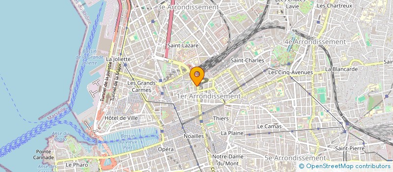 localisation de l'entreprise BAH LA FONTAINE à MARSEILLE