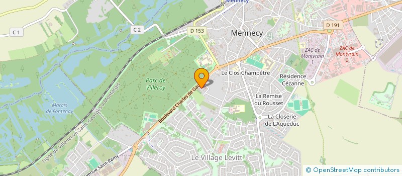 localisation de l'entreprise BAH TRANSPORT.PRO à MENNECY
