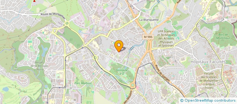 localisation de l'entreprise BAHAHER - LECUYER INDIVISION à MONTPELLIER