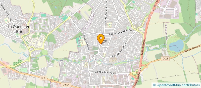 localisation de l'entreprise BAHAR à PONTAULT-COMBAULT
