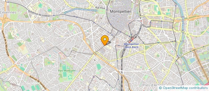 localisation de l'entreprise BAHAR  MONTPELLIER