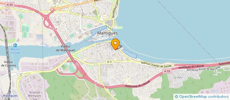 localisation de l'entreprise BAHATI à MARTIGUES