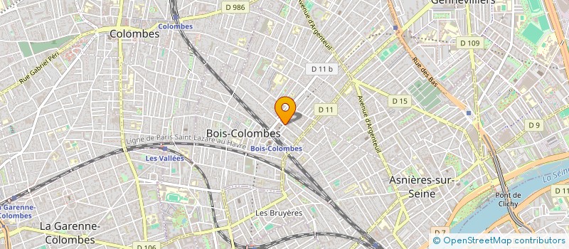 localisation de l'entreprise BAHATI MALIMA à BOIS-COLOMBES
