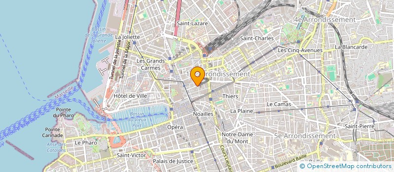 localisation de l'entreprise BAHE à MARSEILLE