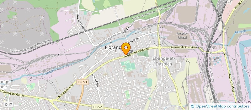 localisation de l'entreprise BAHEFI  FLORANGE