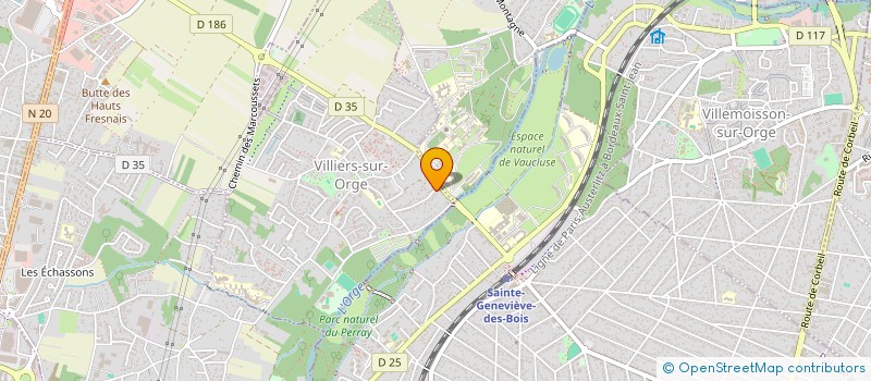 localisation de l'entreprise BAHI CORPORATE  VILLIERS-SUR-ORGE