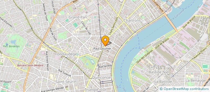 localisation de l'entreprise BAHI DISTRI à BORDEAUX