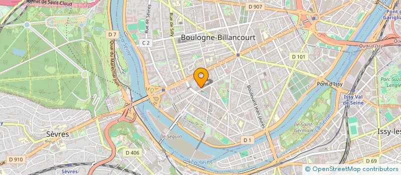 localisation de l'entreprise BAHI IMMOBILIER ET INVESTISSEMENT à BOULOGNE-BILLANCOURT