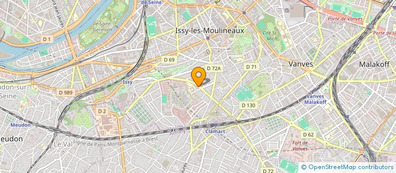 localisation de l'entreprise BAHI LAST à ISSY-LES-MOULINEAUX