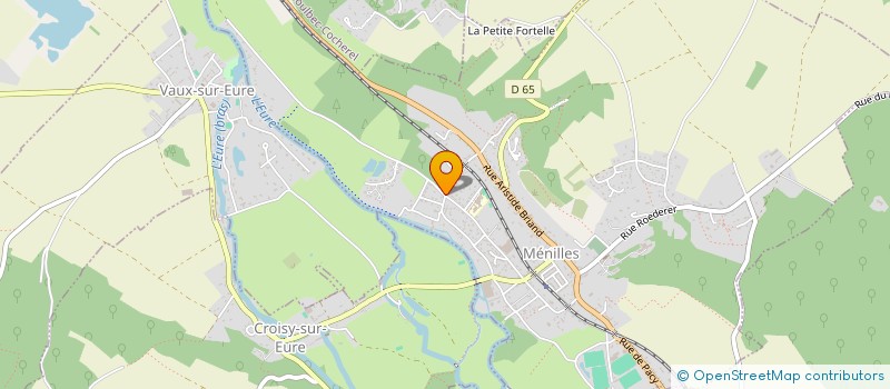 localisation de l'entreprise BAHIA  MENILLES