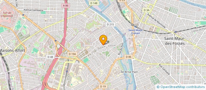 localisation de l'entreprise BAHIA à CRETEIL