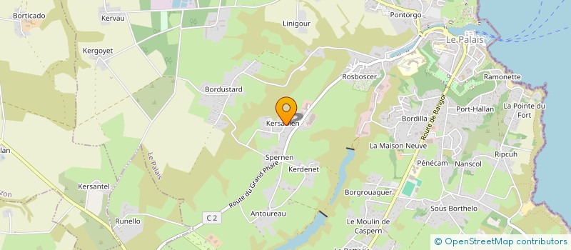 localisation de l'entreprise BAHIA  LE PALAIS