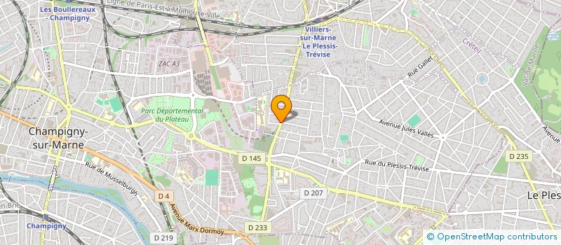 localisation de l'entreprise BAHIA ALIMENTATION à CHAMPIGNY-SUR-MARNE