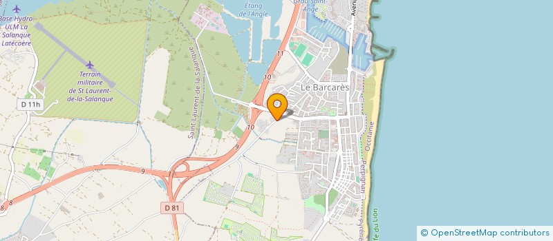 localisation de l'entreprise BAHIA CLUB  LE BARCARES