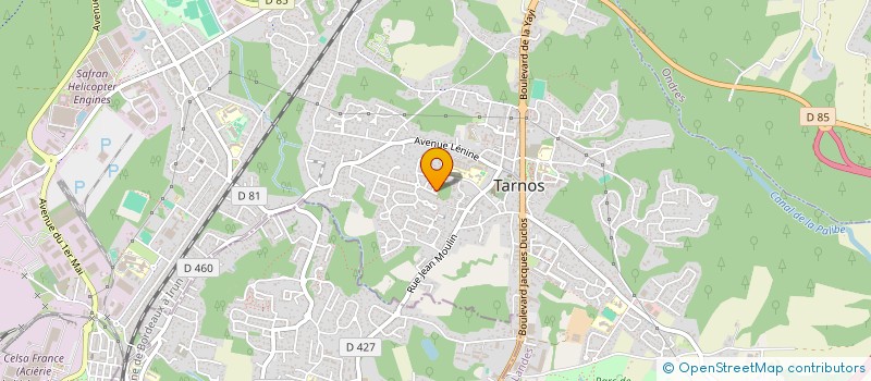 localisation de l'entreprise BAHIA PISCINES  TARNOS