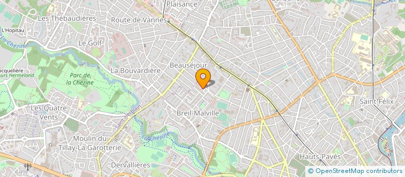 localisation de l'entreprise BAHIA STYLE à NANTES