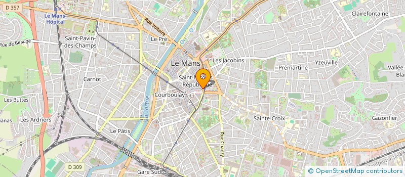 localisation de l'entreprise BAHIER ENERGIE  LE MANS