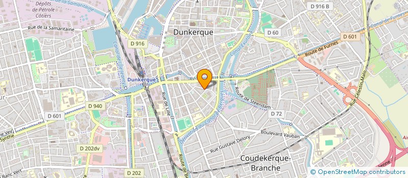 localisation de l'entreprise BAHIS à DUNKERQUE