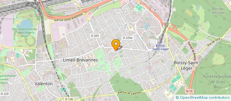 localisation de l'entreprise BAHIS CONCIERGERIE  LIMEIL-BREVANNES