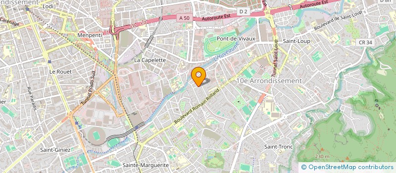 localisation de l'entreprise BAHIYA à MARSEILLE