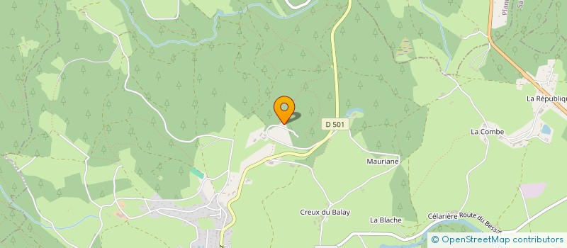 localisation de l'entreprise BAHL SOLUTION  SAINT-GENEST-MALIFAUX