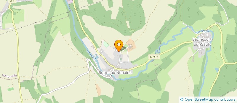 localisation de l'entreprise BAHM à RUPT-AUX-NONAINS
