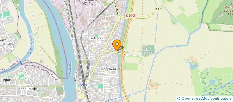 localisation de l'entreprise BAHRA à ARLES