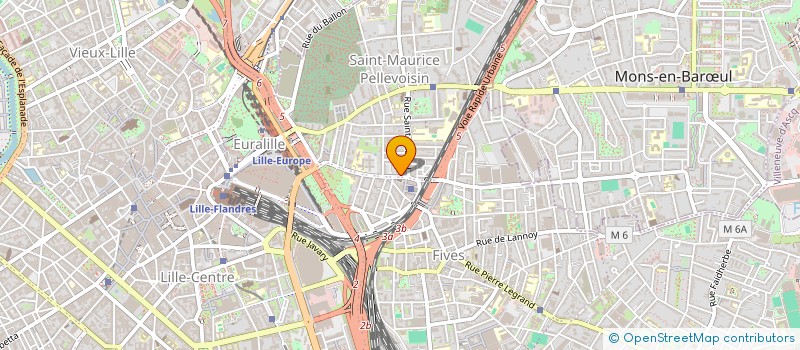 localisation de l'entreprise BAHREIN à LILLE