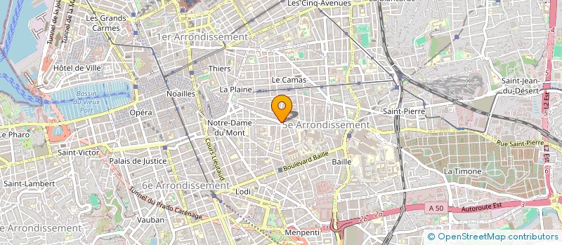 localisation de l'entreprise BAHRI BAT  MARSEILLE