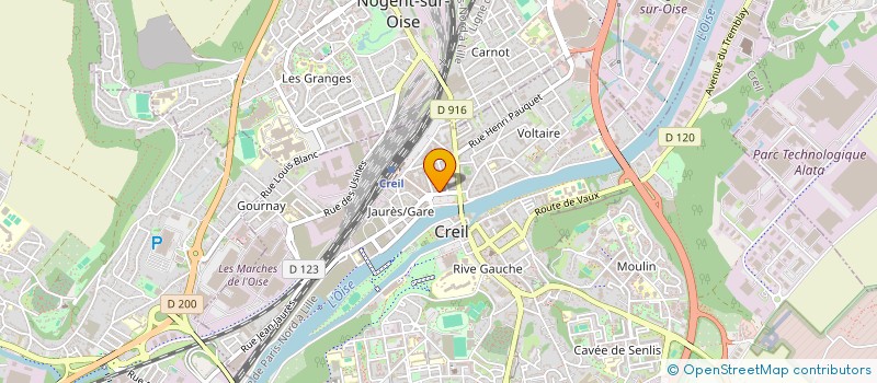 localisation de l'entreprise BAHRI ECO ENERGETIQUE à CREIL