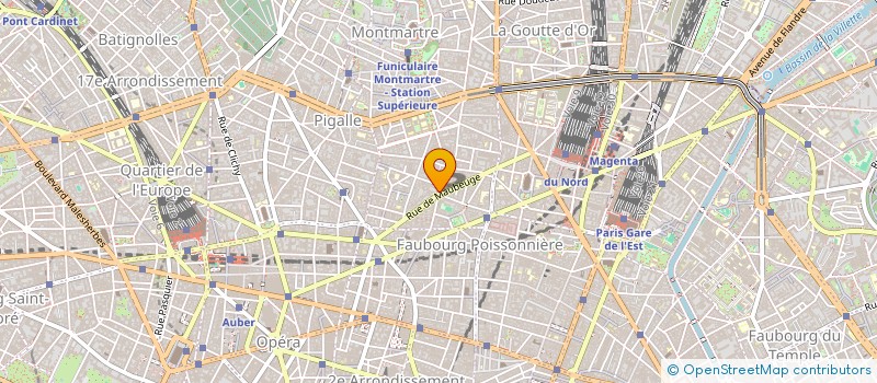 localisation de l'entreprise BAHU LEON ET RAPPO MAURICE à PARIS